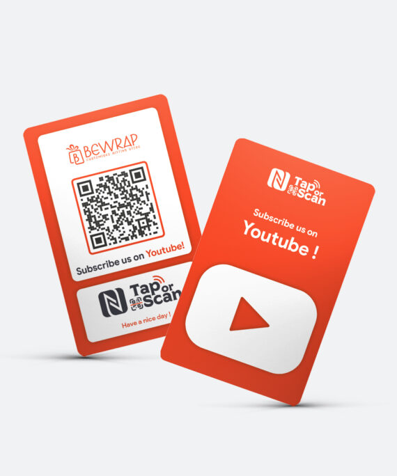 YouTube NFC & QR Card